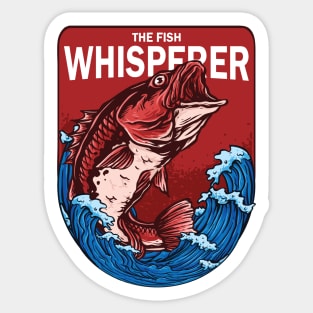 The Fish Whisperer Sticker